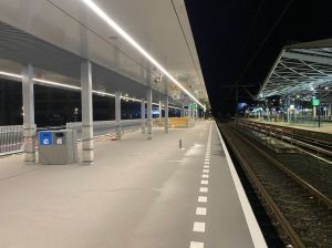 Nieuw vierde perron op bestaande noordelijke entree Station Tilburg