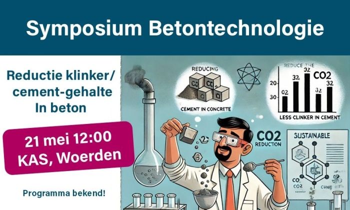 Programma Symposium Betontechnologie bekend