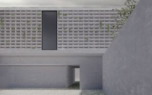 De eerste prijs ging naar Hydrowall, een groen gevelontwerp met twee gradaties van porositeit in het beton